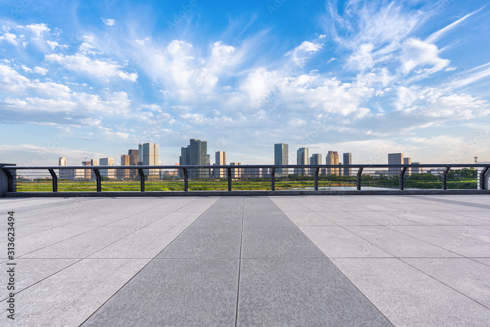 城市天际线空层