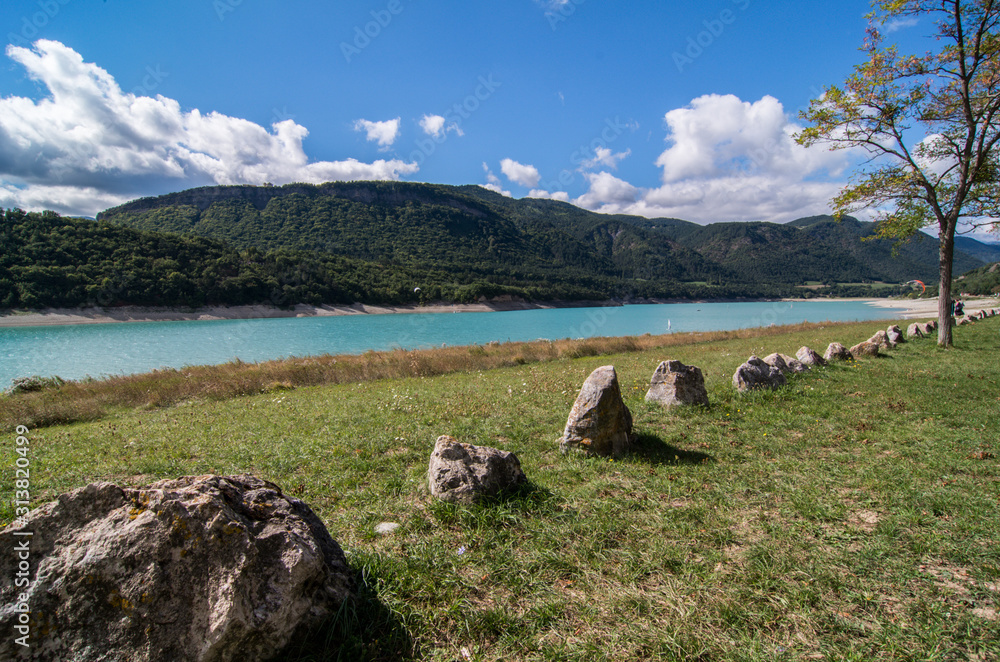 湖光山色