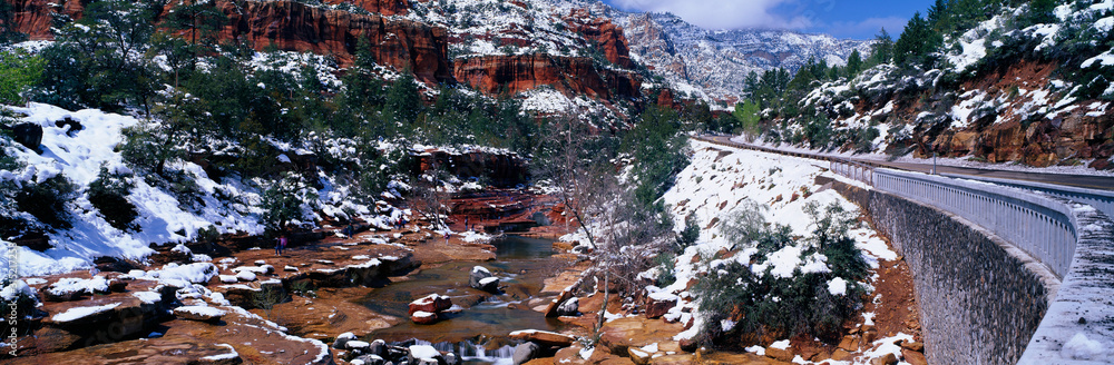 亚利桑那州塞多纳Slide Rock Creek