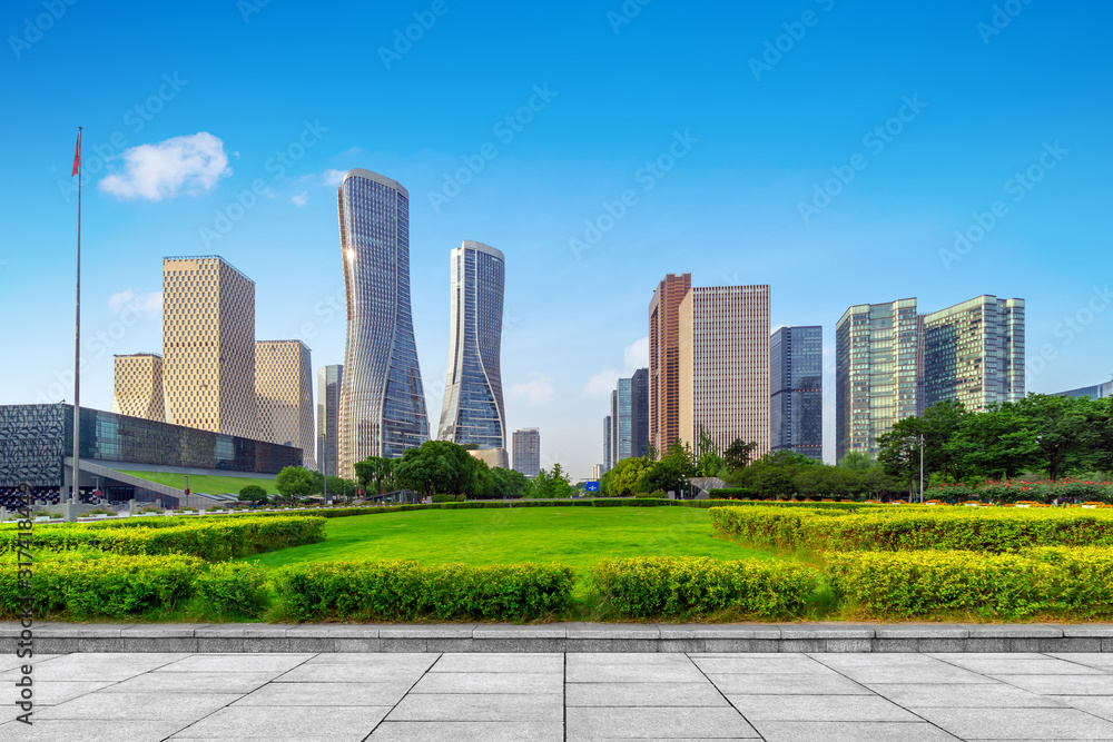 Hangzhou Cityscape, China