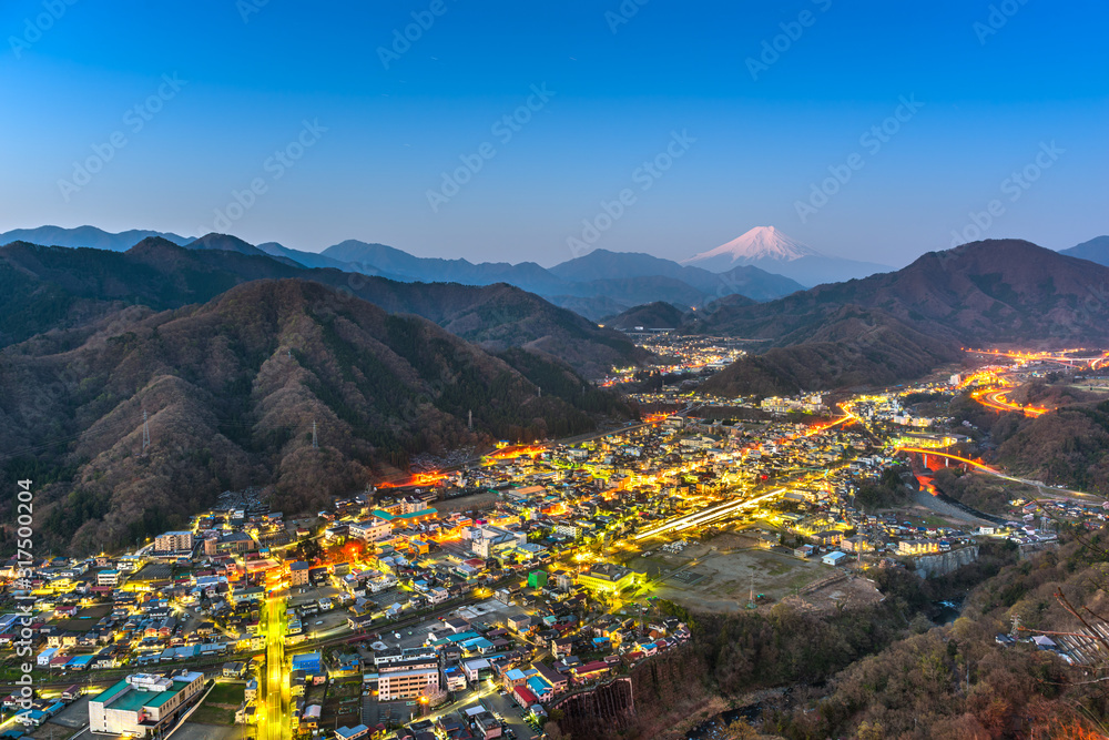 日本大冢富士山天际线