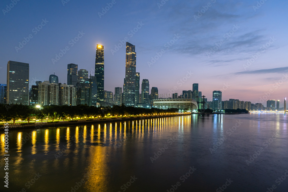 夜晚的城市