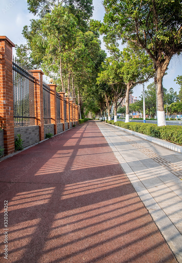 Environment Scenery of Jiaomen Street, Nansha District, Guangzhou, China