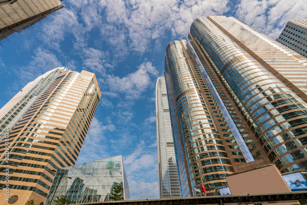 香港中环商业建筑景观