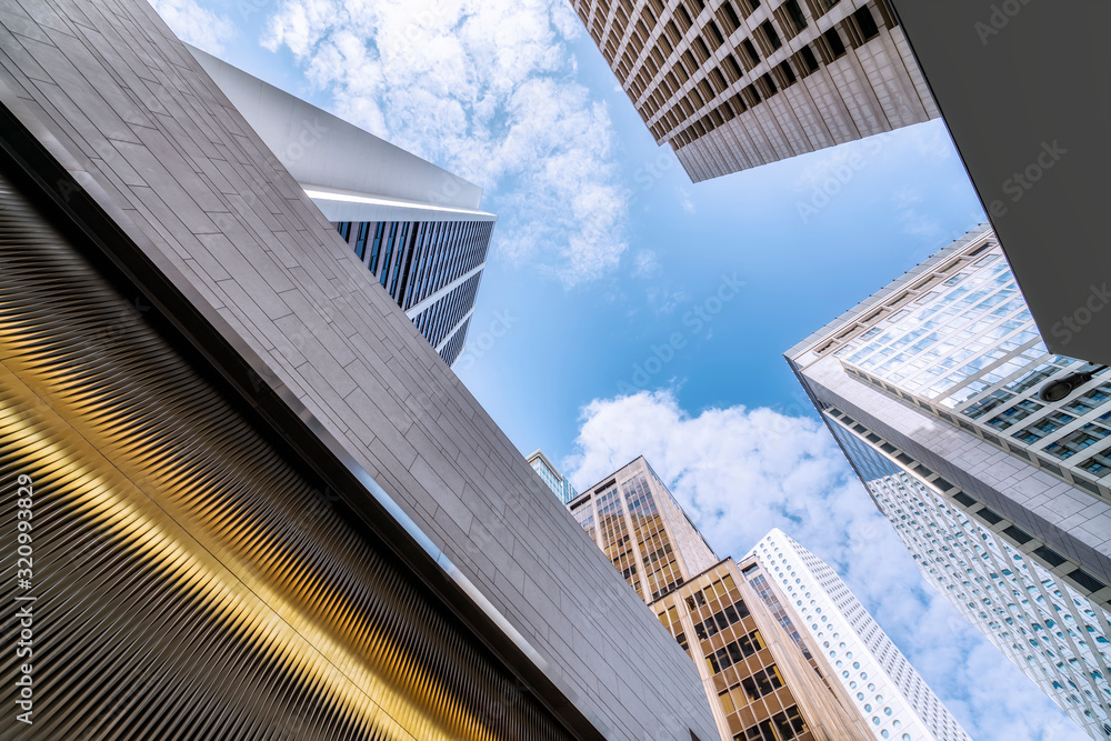 香港中环商业建筑景观