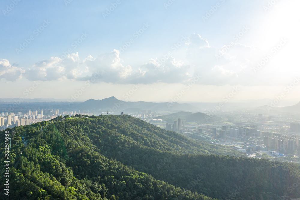 view of mountains