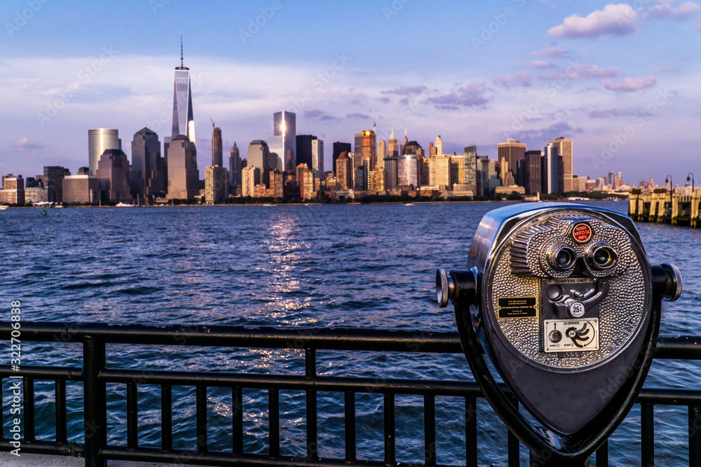 New York City cityscape,USA