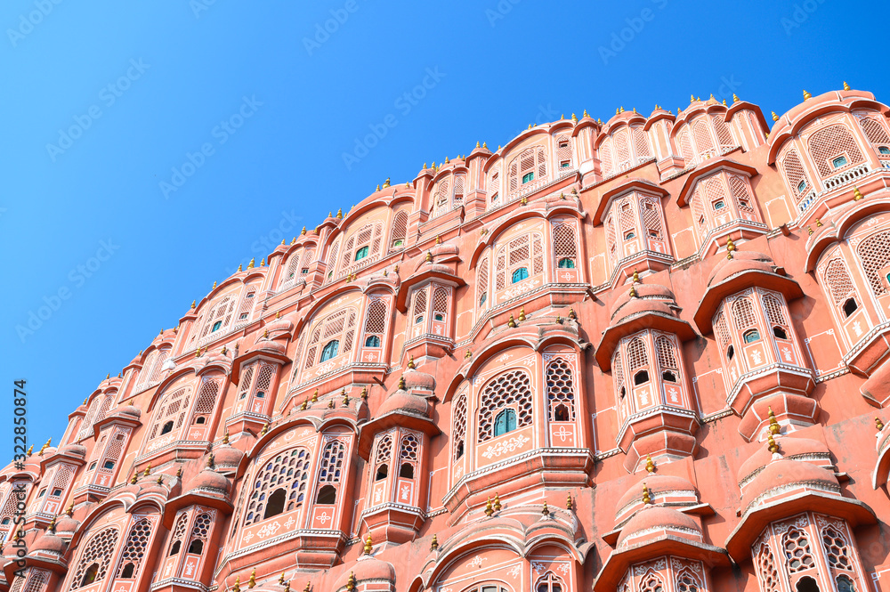 Hawa Mahal or Palace of the Winds in Jaipur, Rajasthan state, India