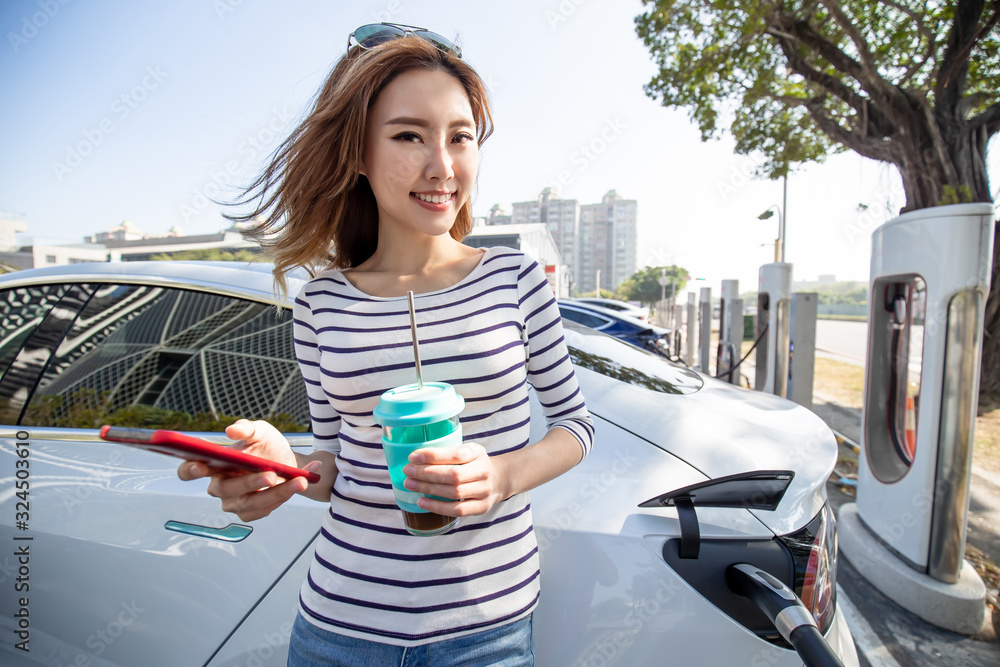 Woman with Eco-friendly lifestyle