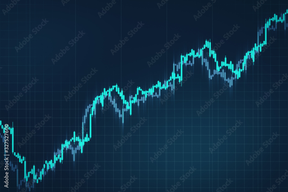 Digital screen with  marketing analysis interface