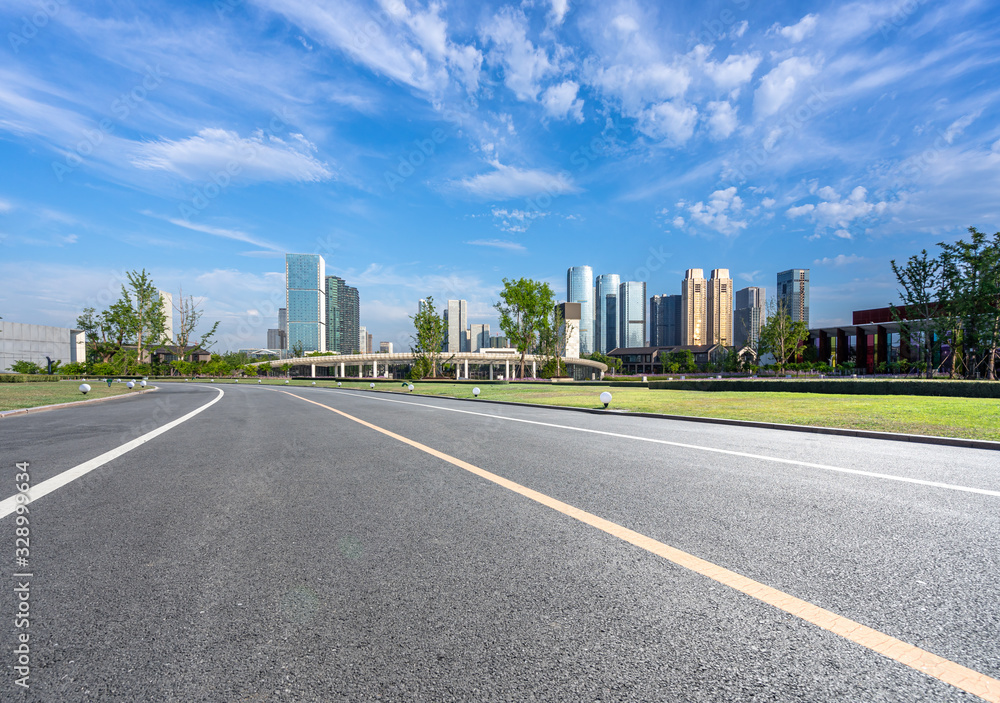 通往城市的道路