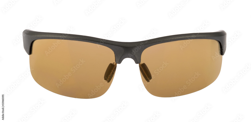 Sunglasses isolated on white background Without shadow. clipping path