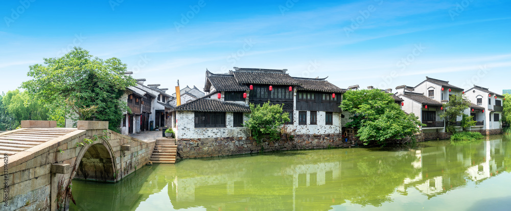 Historic scenic old town Wuzhen, China