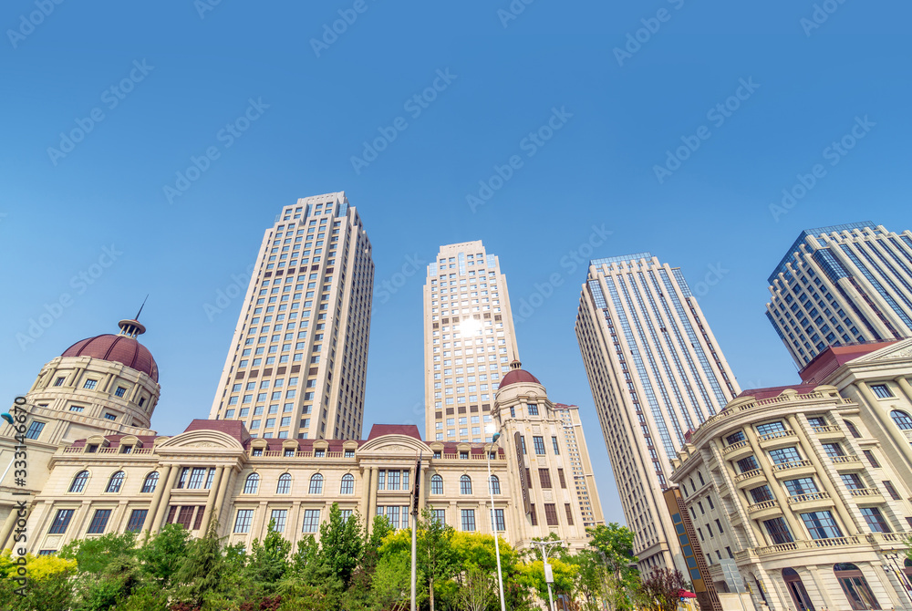 Skyscraper in Tianjin, China