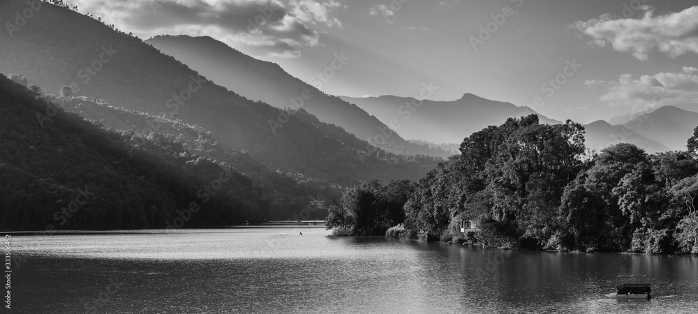 lake in mountains