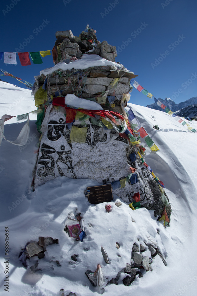 Monument in himalaia