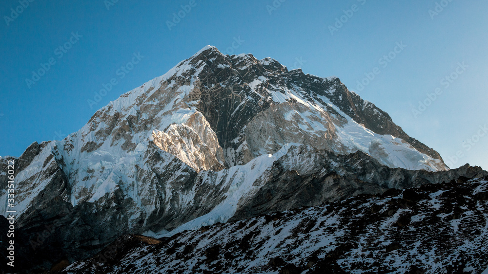 himalaia mountains in winter - Everest region