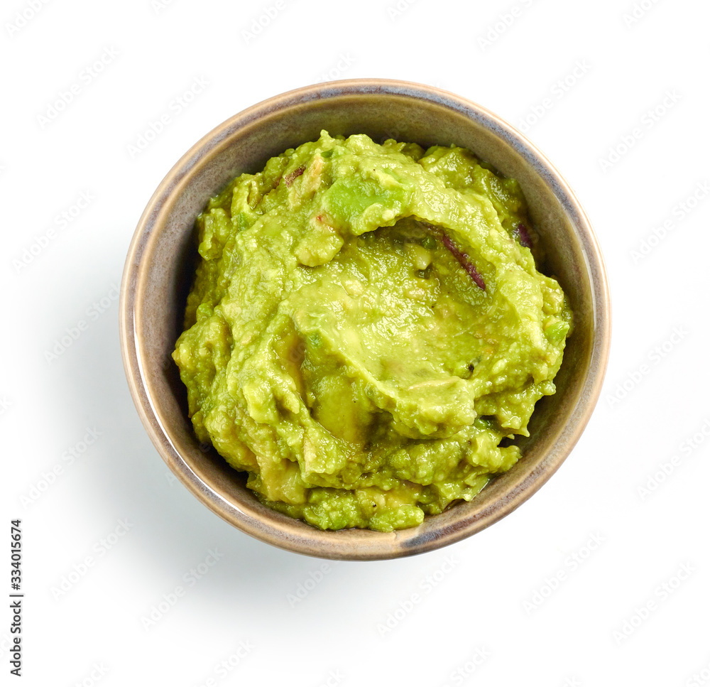 bowl of guacamole