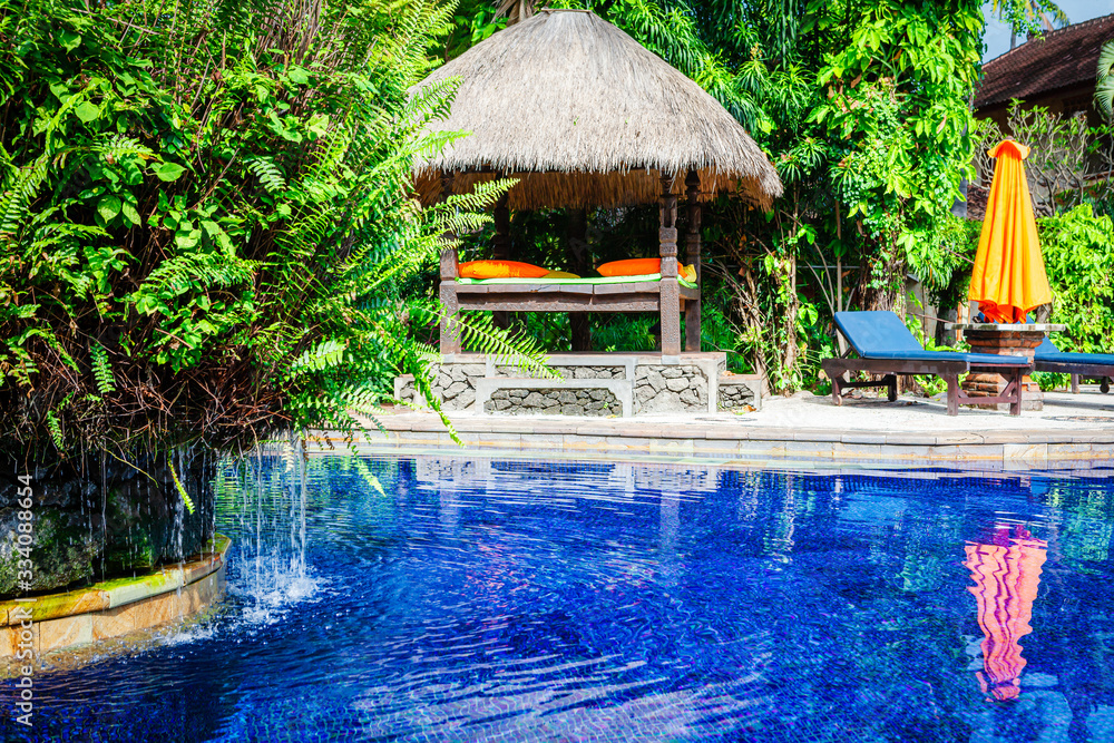 Relaxation Area with a Pool