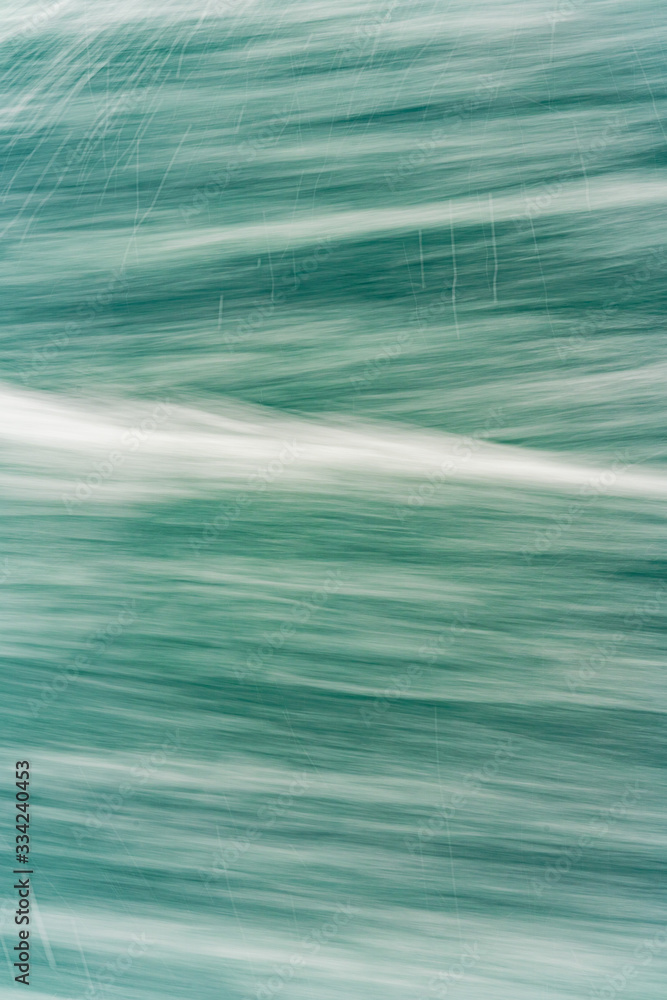 Seething atlantic sea water with foam, jet, stream Cape Cod