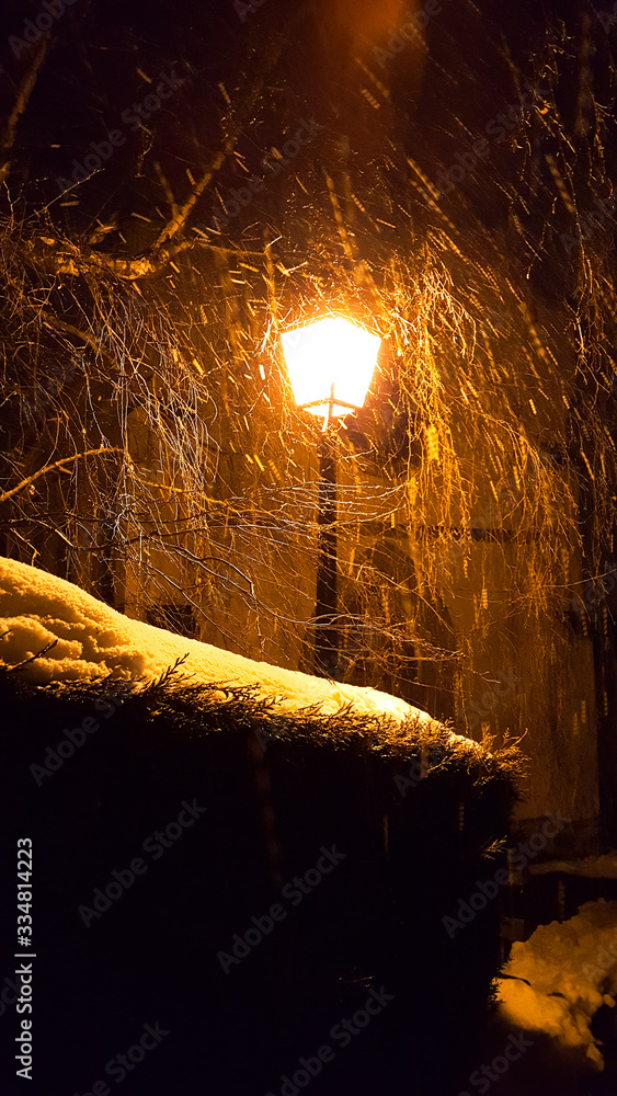 Lumière dans le froid