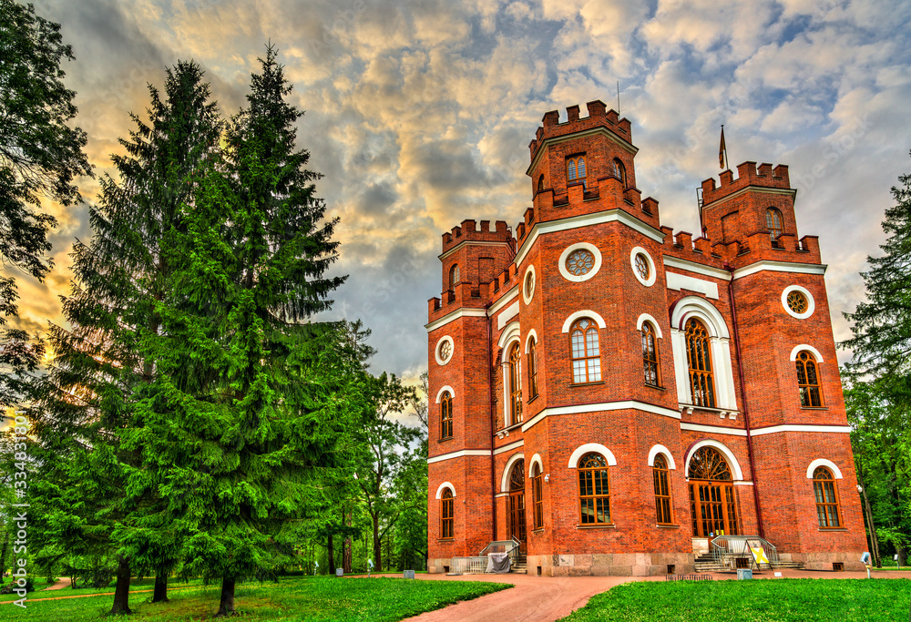 俄罗斯圣彼得堡Tsarskoye Selo亚历山大公园阿森纳馆