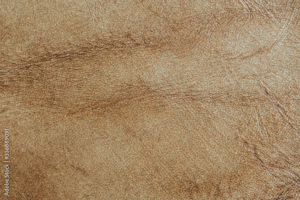 Brown leather background