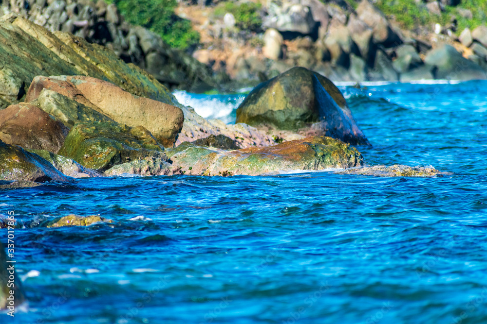 St. Thomas United States Virgin Islands, Royalty free Ocean background, Caribbean beach vacation, Ro