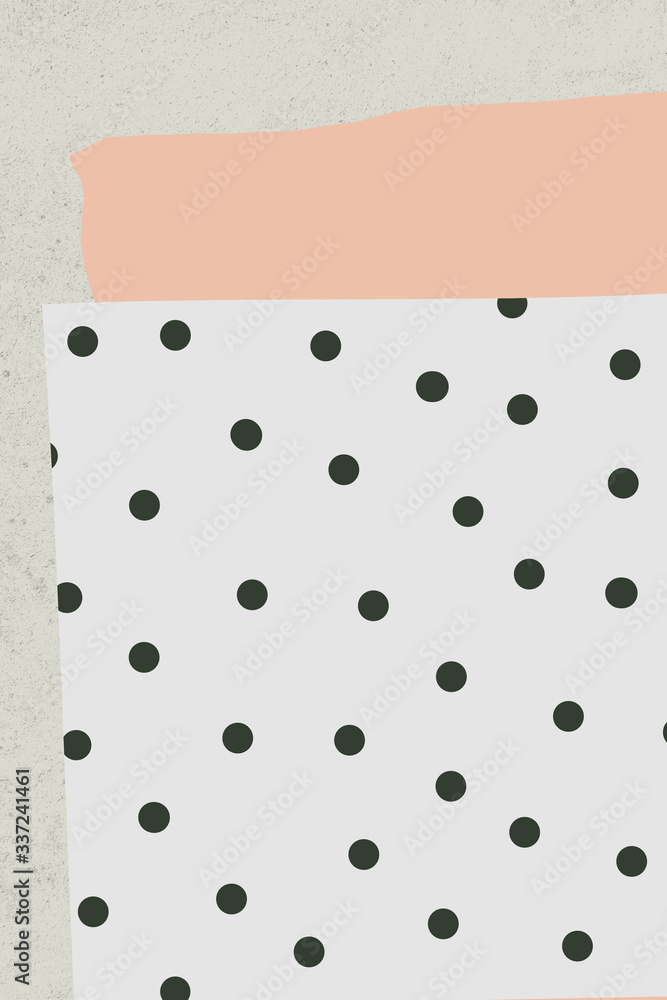 Cute polka dot design