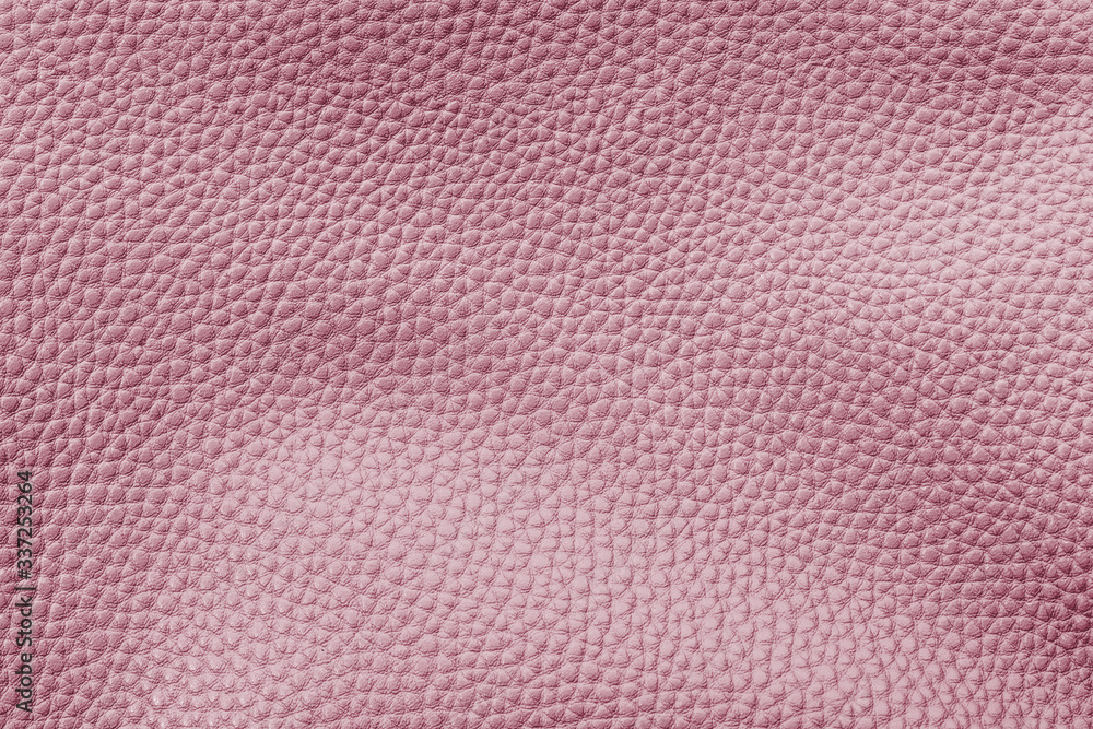 Pink leather grain texture