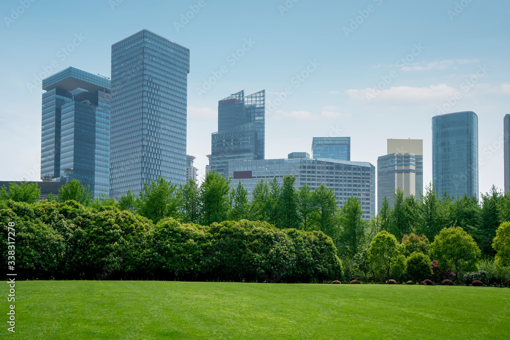 上海陆家嘴现代建筑景观