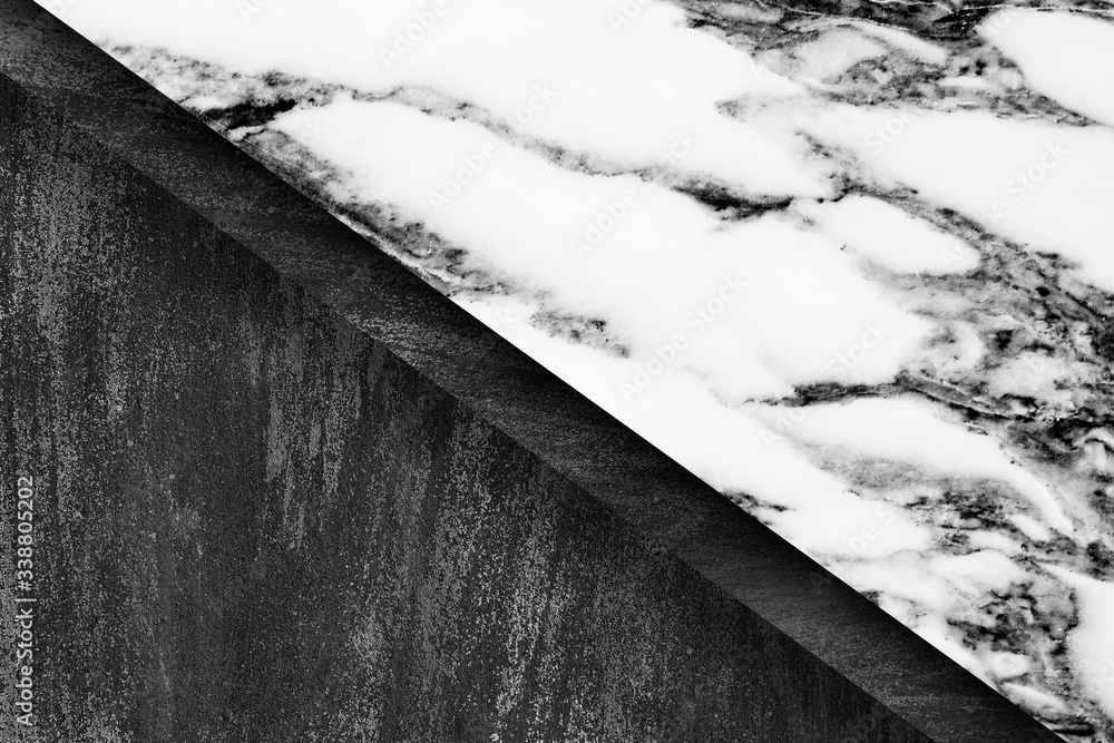 Marble and concrete background