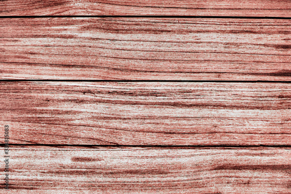 Rustic red wood