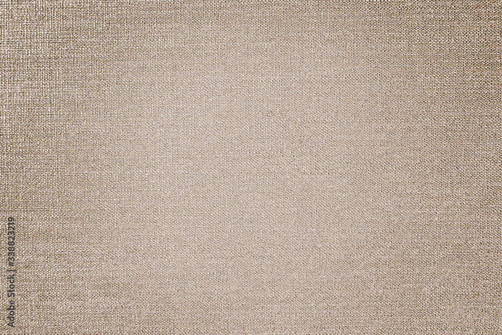 Beige linen fabric texture