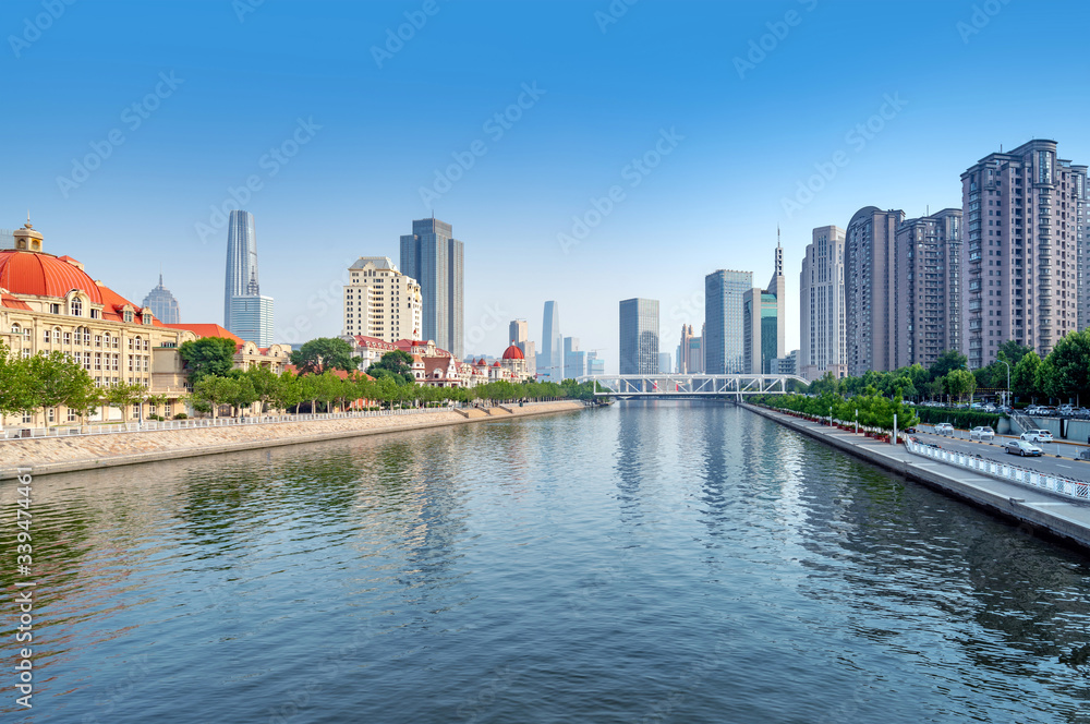 Tianjin Cityscape, China