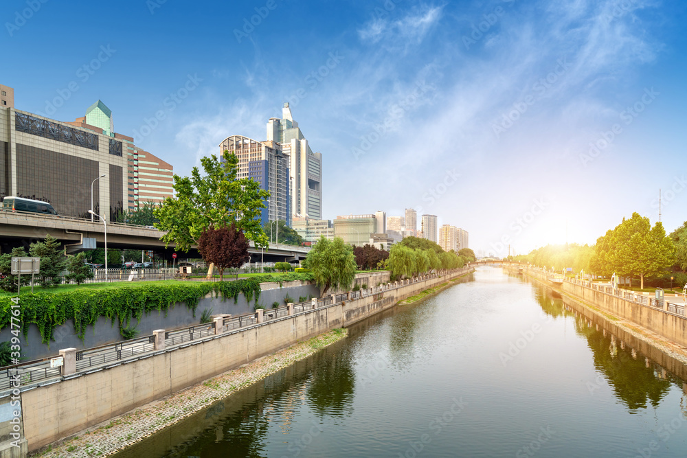 Aerial view of Beijing