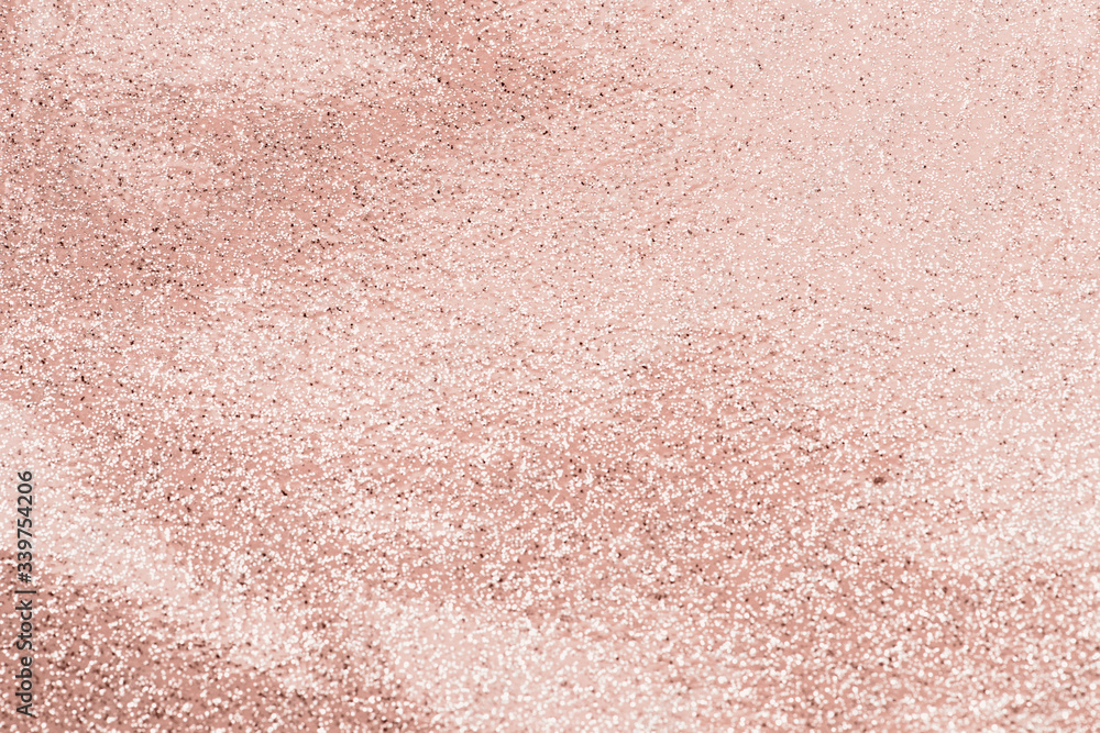 Metallic pink glitter background