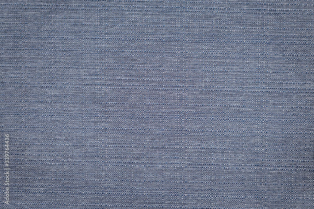 Blue woven fabric background