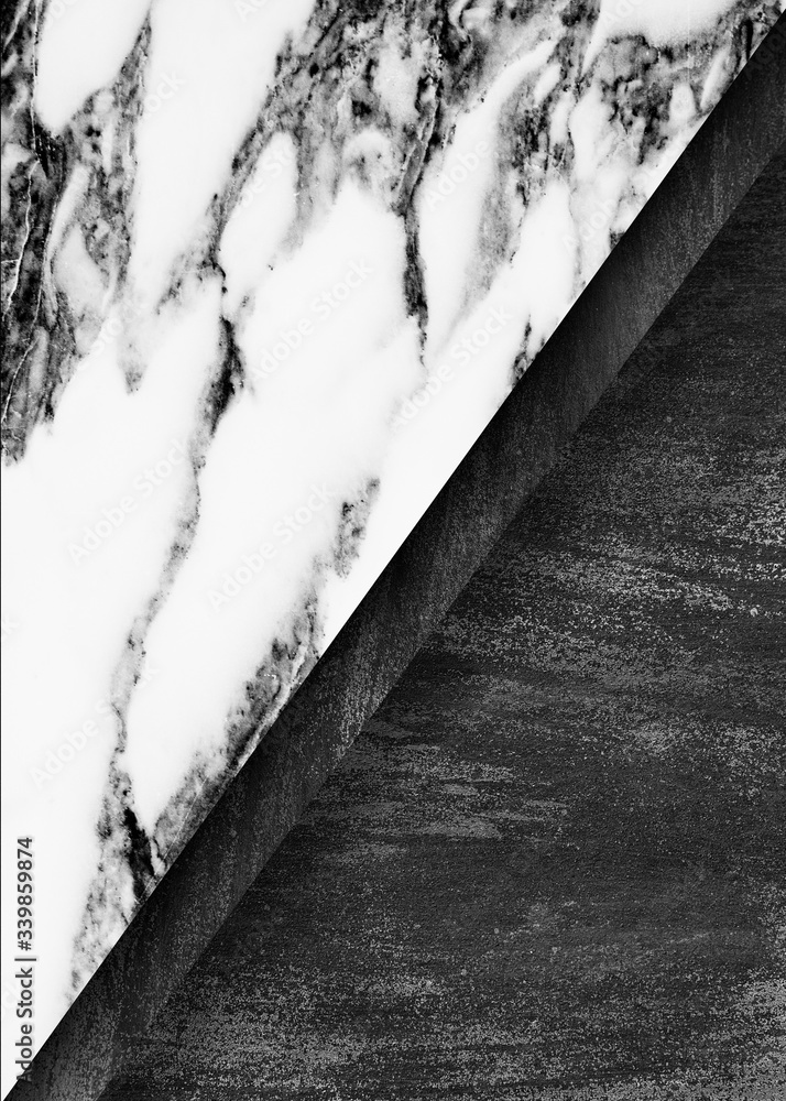 Marble and concrete background