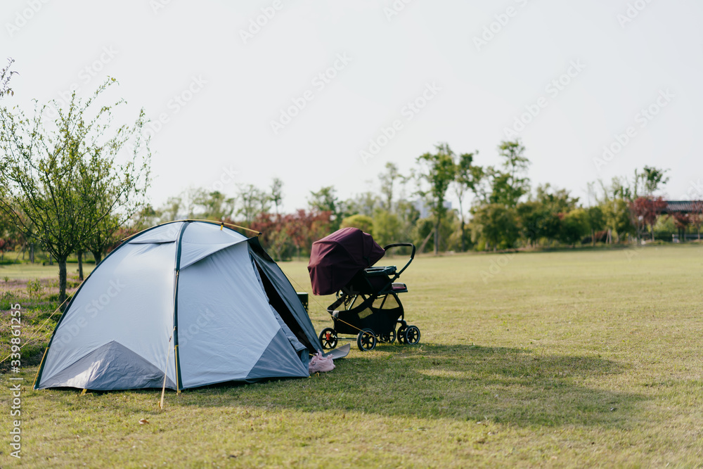 tent in park