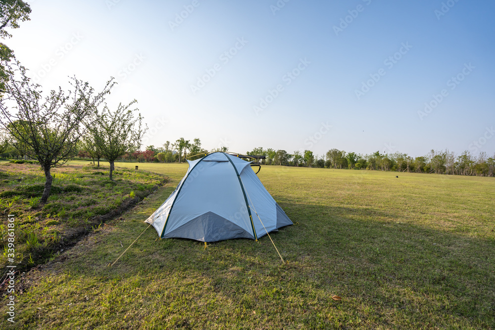 tent in park