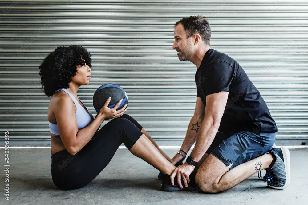 Medicine ball workout