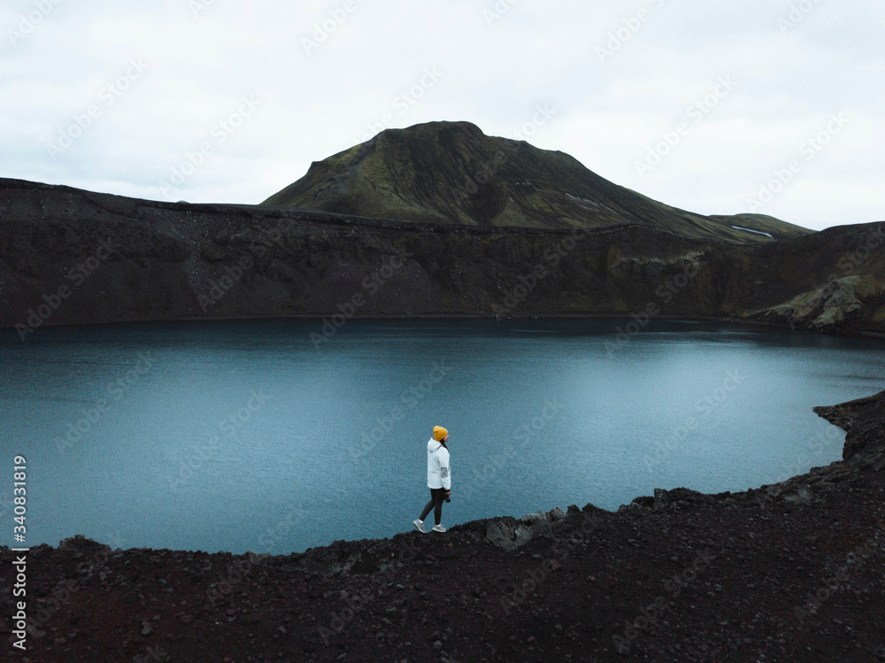 冰岛的旅行者