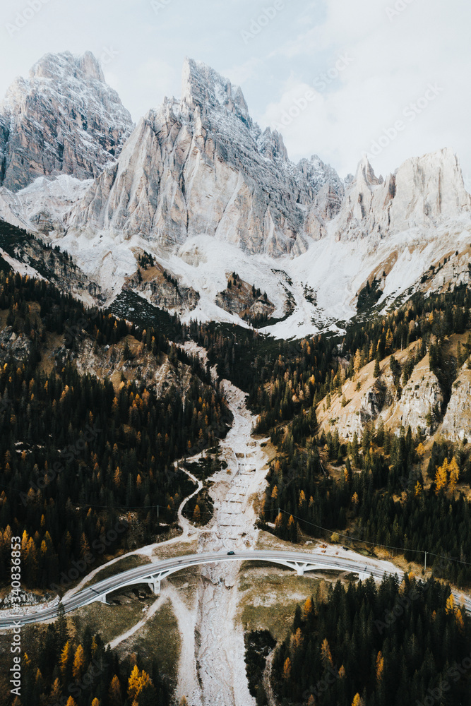 The Dolomites in Italy