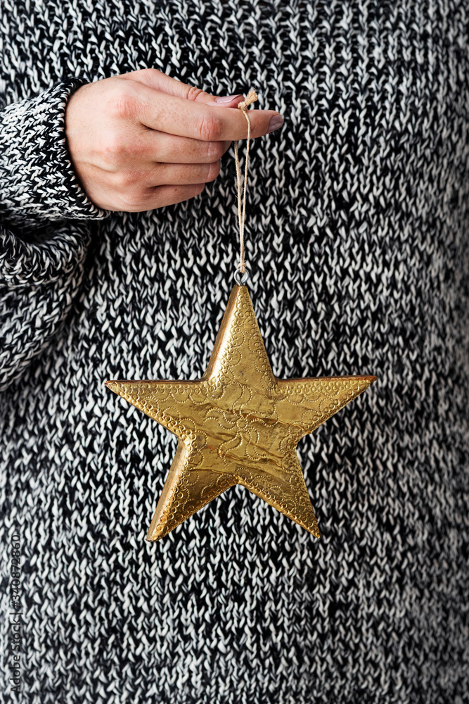 Decorative Christmas star ornament