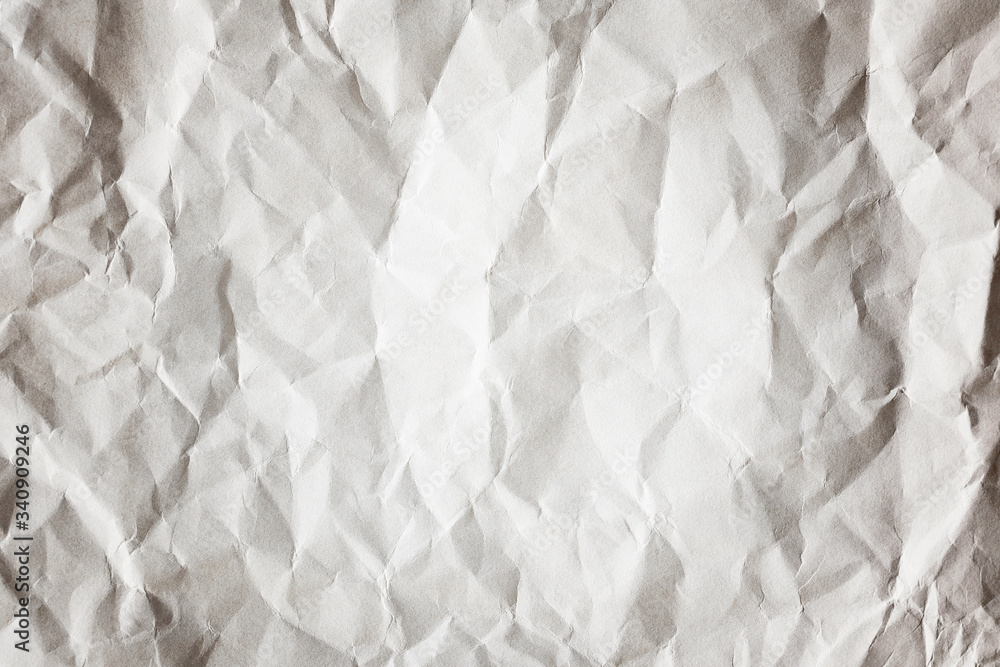 Scrunched up paper background