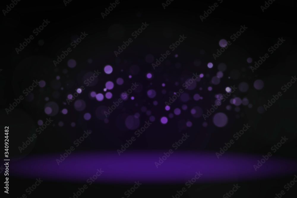 Bokeh lights product background