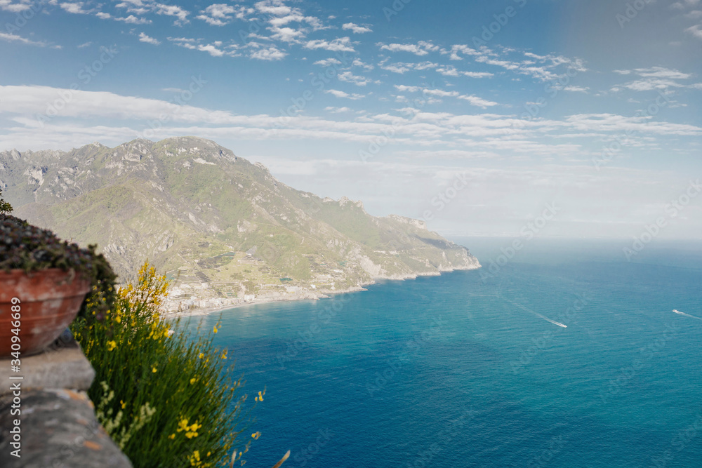 Amalfi coast view