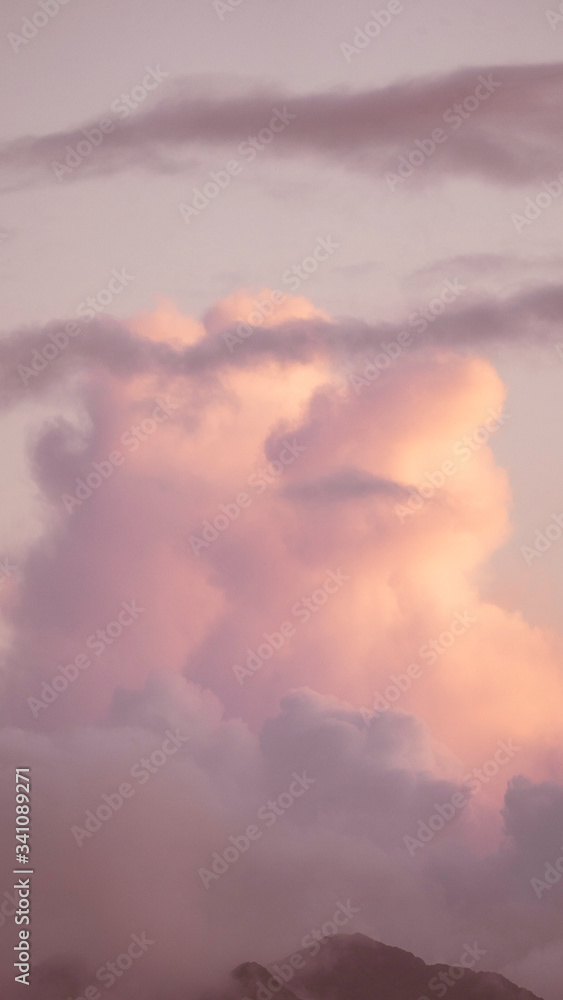 Cloudy sky phone wallpaper