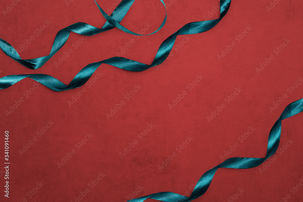 Curly Christmas ribbons